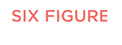 six figure photography logo